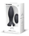 A Play Rimmer Experienced Rechargeable Silicone Anal Plug W-remote - Black - Naughtyaddiction.com