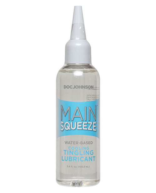 Main Squeeze Cooling-tingling Water-based Lubricant - 3.4 Oz - Naughtyaddiction.com