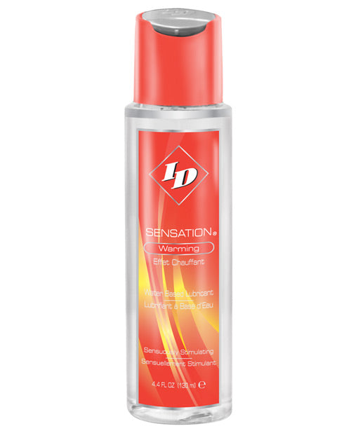 Id Sensation Waterbased Warming Lubricant - 4.4 Oz Flip Cap Bottle - Naughtyaddiction.com