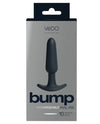 Vedo Bump Rechargeable Anal Vibe - Just Black - Naughtyaddiction.com