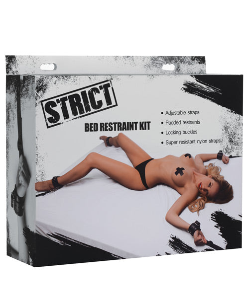 Strict Bed Restraint Kit - Naughtyaddiction.com