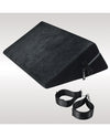 Whip Smart Mini Try-angle Cushion - Black - Naughtyaddiction.com