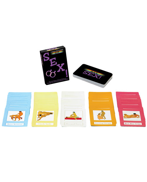 Gay Sex Card Game - Bilingual - Naughtyaddiction.com