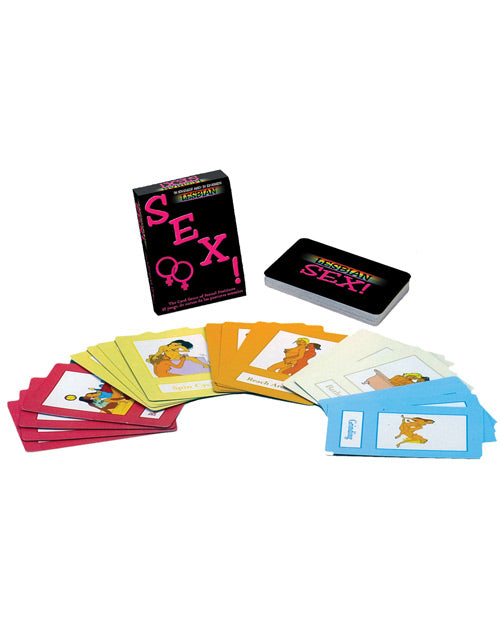 Lesbian Sex Card Game - Bilingual - Naughtyaddiction.com