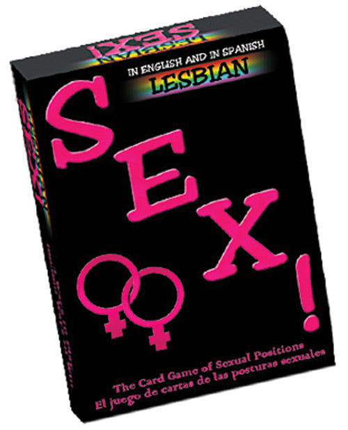 Lesbian Sex Card Game - Bilingual - Naughtyaddiction.com