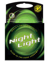 Night Light Glow In The Dark Condom - Box Of 3 - Naughtyaddiction.com