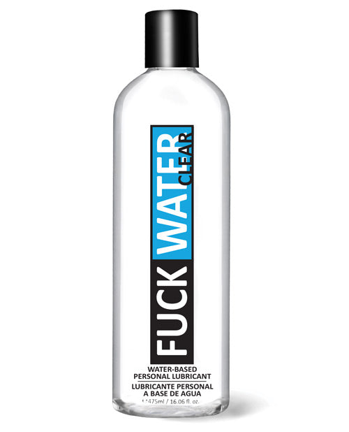 Fuck Water Clear H2o - 16 Oz Bottle - Naughtyaddiction.com