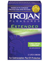 Trojan Extended Pleasure Condoms - Box Of 12 - Naughtyaddiction.com