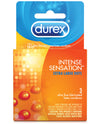 Durex Intense Sensation Condom - Box Of 3 - Naughtyaddiction.com