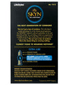 Lifestyles Skyn Extra Lubricated Condoms - Box Of 12 - Naughtyaddiction.com