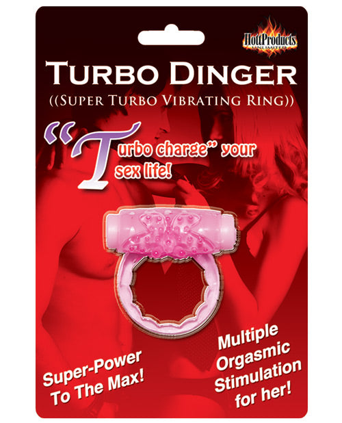 Humm Dinger Turbo Vibrating Cockring - Magenta - Naughtyaddiction.com