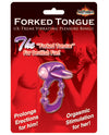 Forked Tongue X-treme Vibrating Pleasure Ring - Purple - Naughtyaddiction.com