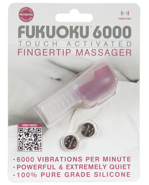Fukuoku 6000 Touch Activated Fingertip Massager - Naughtyaddiction.com