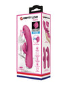 Pretty Love Regina Pulsing Rabbit W-free Suction Attachment - Pink - Naughtyaddiction.com