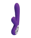 Pretty Love Jersey Sucking & Vibrating Rabbit - Purple - Naughtyaddiction.com