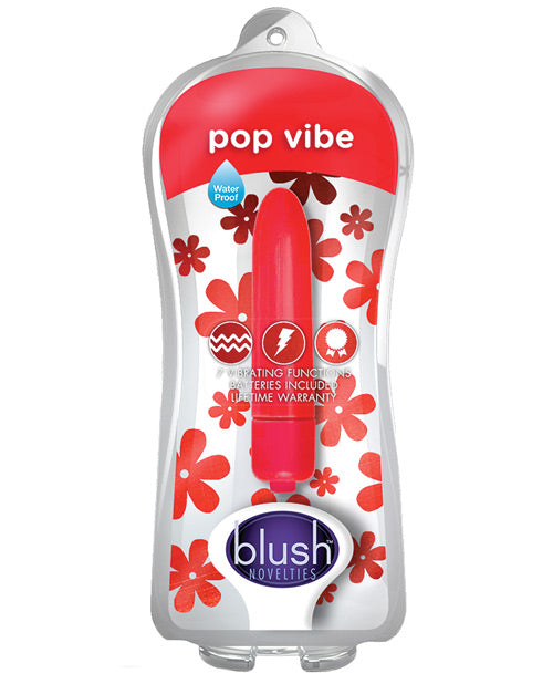 Blush Pop Vibe - 10 Function Cherry Red - Naughtyaddiction.com