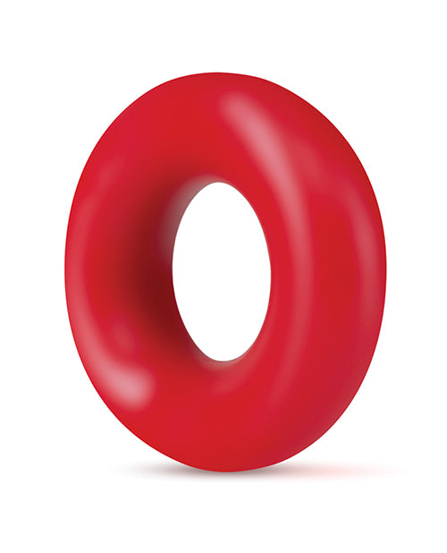 Blush Stay Hard Donut Rings - Red Pack Of 2 - Naughtyaddiction.com