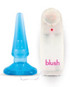 Blush B Yours Basic Anal Pleaser - Blue - Naughtyaddiction.com