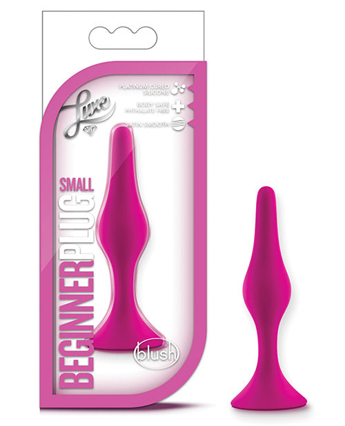 Blush Luxe Beginner Plug Small - Pink - Naughtyaddiction.com