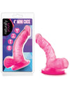 Blush Naturally Yours 4" Mini Cock - Pink - Naughtyaddiction.com