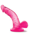 Blush Naturally Yours 4" Mini Cock - Pink - Naughtyaddiction.com