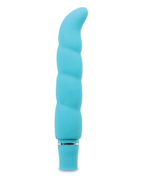 Blush Luxe Purity G Silicone Vibrator - Aqua - Naughtyaddiction.com