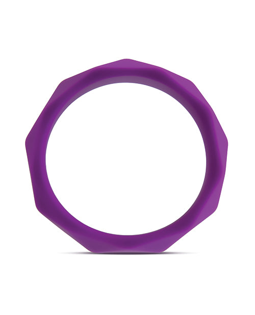 Blush Wellness Geo C Ring - Purple - Naughtyaddiction.com