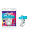 Blush Play With Me Delight Vibrating C Ring - Blue - Naughtyaddiction.com