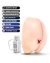 Blush X5 Men Vibrating Rear Ecstasy - Beige - Naughtyaddiction.com