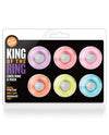 Blush Play With Me King Of The Ring - Asst. Colors Set Of 6 - Naughtyaddiction.com