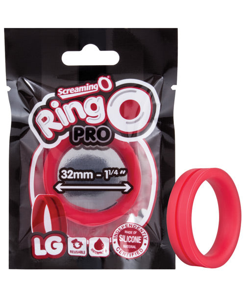 Screaming O Ringo Pro Large - Red - Naughtyaddiction.com