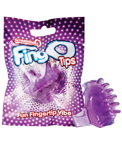 Screaming O Fingo Tips - Purple - Naughtyaddiction.com