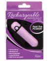 Simple & True Rechargeable Vibrating Bullet - Purple - Naughtyaddiction.com