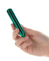 Bullet Point Rechargeable Bullet - 10 Functions Teal - Naughtyaddiction.com