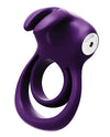 Vedo Thunder Bunny Rechargeable Dual Ring - Perfectly Purple - Naughtyaddiction.com