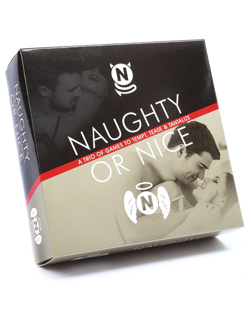 Naughty Or Nice - A Trio Of Games To Tempt, Tease, & Tantilize - Naughtyaddiction.com