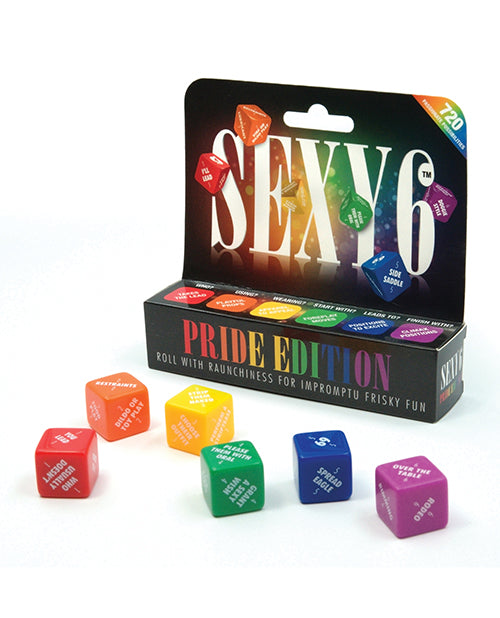 Sexy 6 Dice Game - Pride Edition - Naughtyaddiction.com