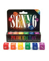 Sexy 6 Dice Game - Pride Edition - Naughtyaddiction.com
