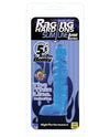 Raging Hard Ons Slimline 5.5" Ballsy - Blue Jelly - Naughtyaddiction.com