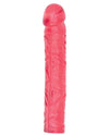 Crystal Jellies 10" Classic Dildo - Pink - Naughtyaddiction.com