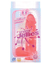 Crystal Jellies 8" Ballsy Cock - Pink - Naughtyaddiction.com