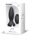 A Play Thrust Adventurous Rechargeable Silicone Anal Plug W-remote - Black - Naughtyaddiction.com
