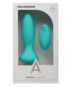 A Play Rimmer Experienced Rechargeable Silicone Anal Plug W-remote - Teal - Naughtyaddiction.com