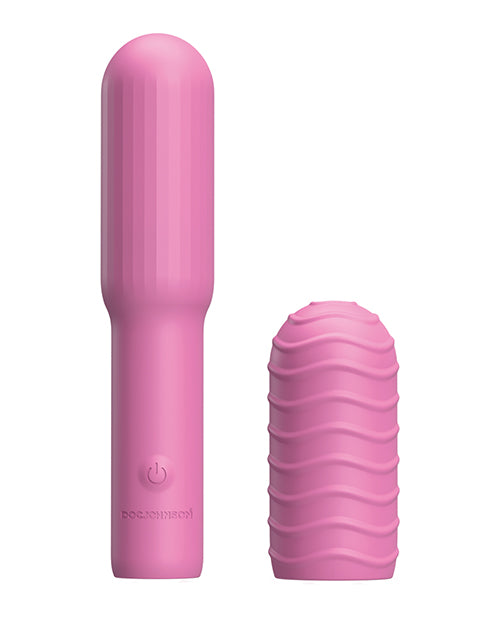 Pocket Rocket Elite Rechargeable W-removable Sleeve - Pink - Naughtyaddiction.com