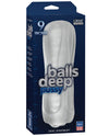 Balls Deep The Baller 9" Pussy Stroker - Frost - Naughtyaddiction.com