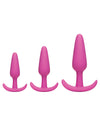 Mood Naughty 1 Anal Trainer Set - Pink Set Of 3 - Naughtyaddiction.com