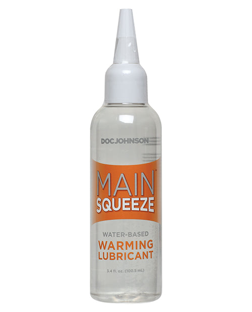 Main Squeeze Warming Water-based Lubricant - 3.4 Oz - Naughtyaddiction.com