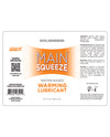 Main Squeeze Warming Water-based Lubricant - 3.4 Oz - Naughtyaddiction.com