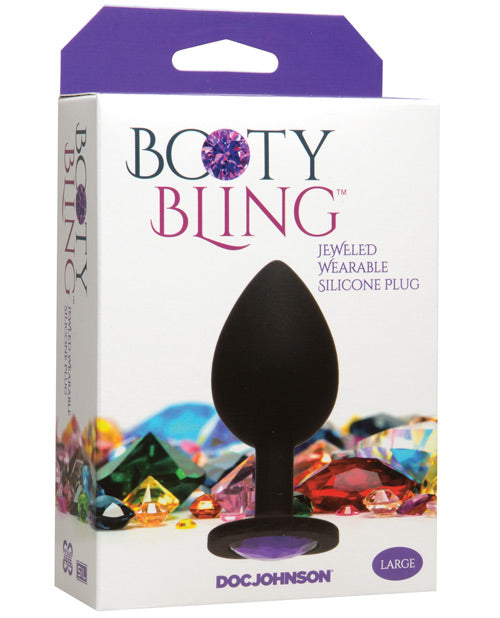 Booty Bling Large - Purple - Naughtyaddiction.com