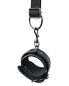 Easy Toys Over The Door Wrist Cuffs - Black - Naughtyaddiction.com